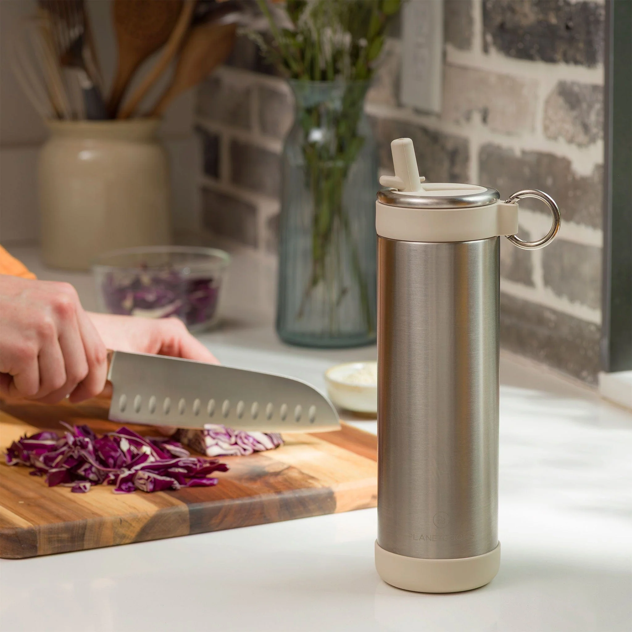 20 oz Flip Straw Water Bottle - Image 11