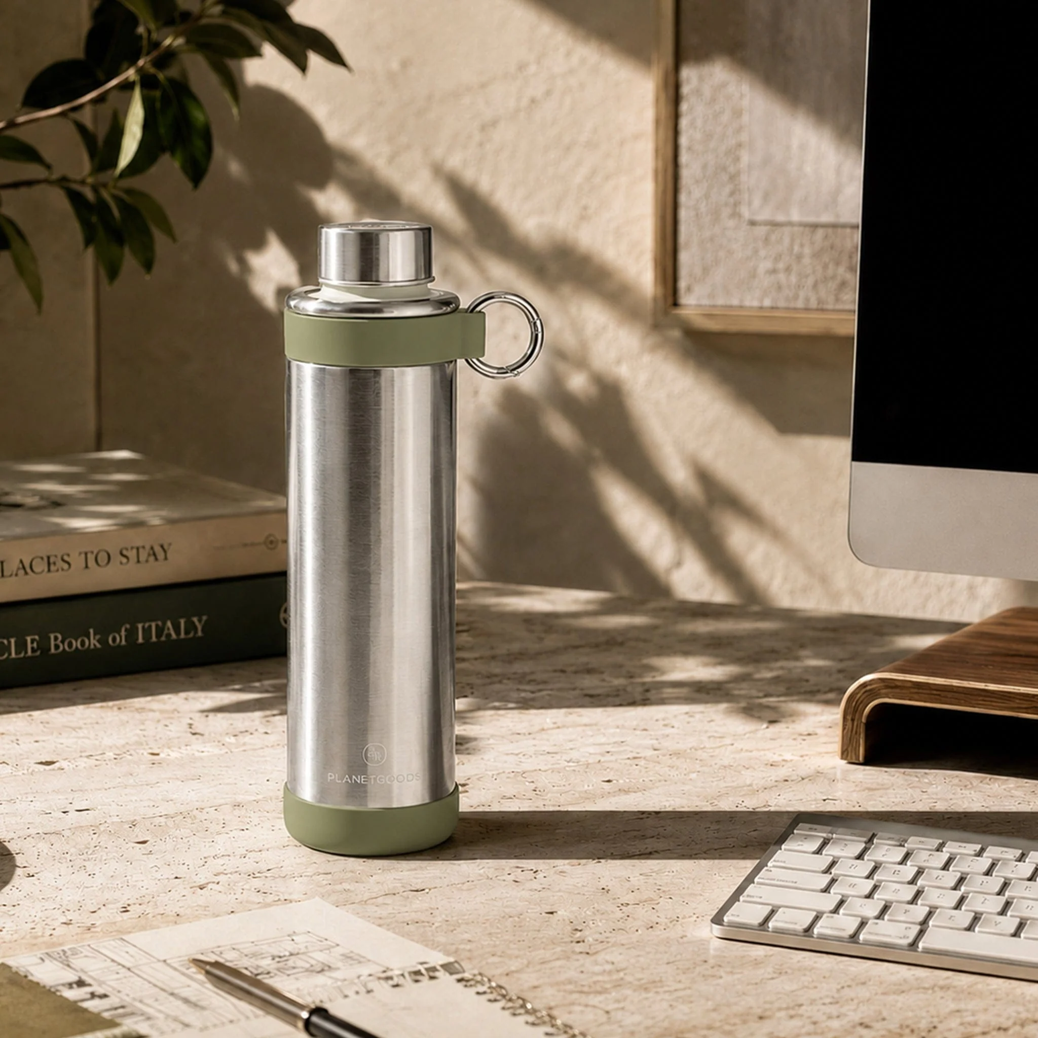 20 oz Magnetic Lid Water Bottle - Image 7