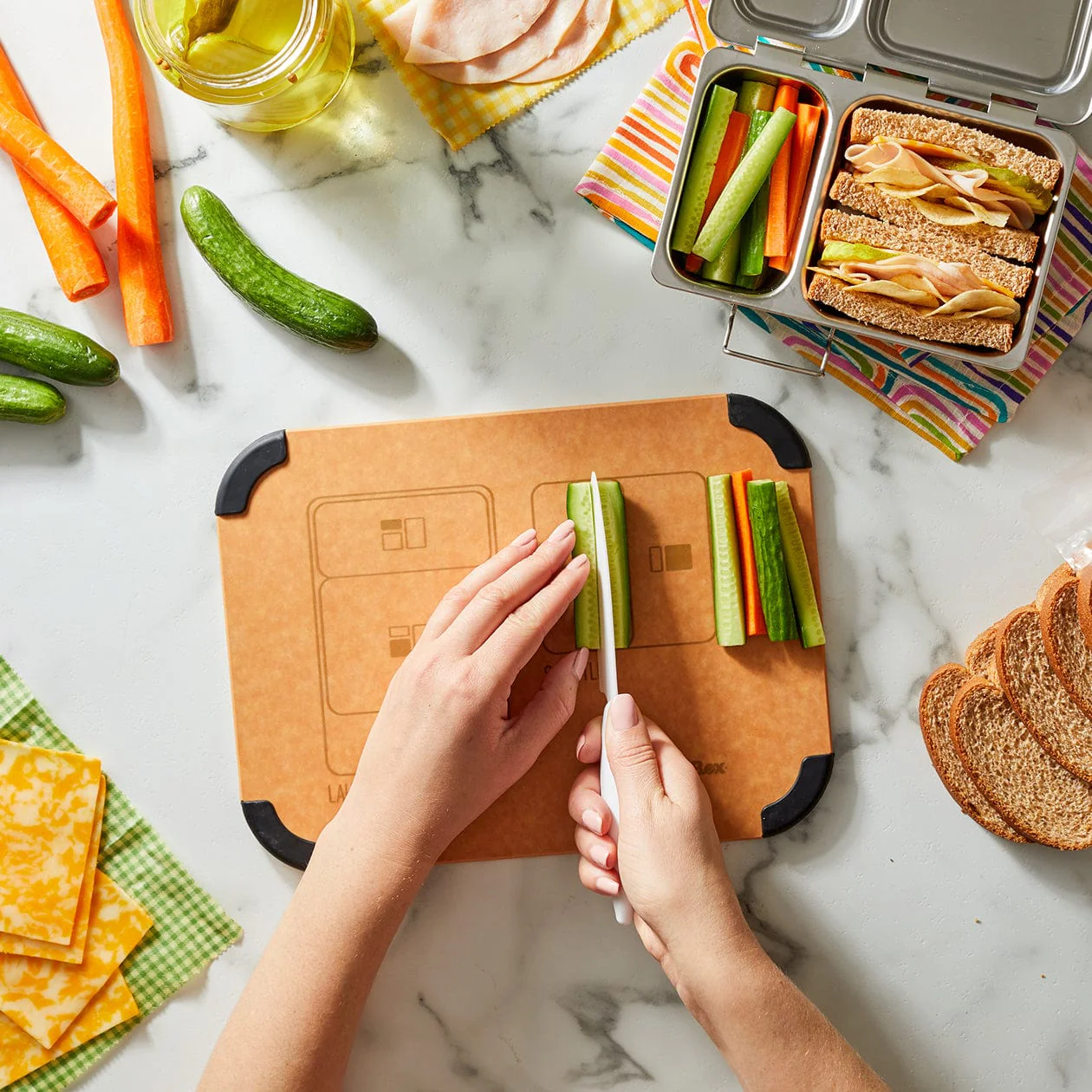 Prep to Pack Cutting Board - Image 5